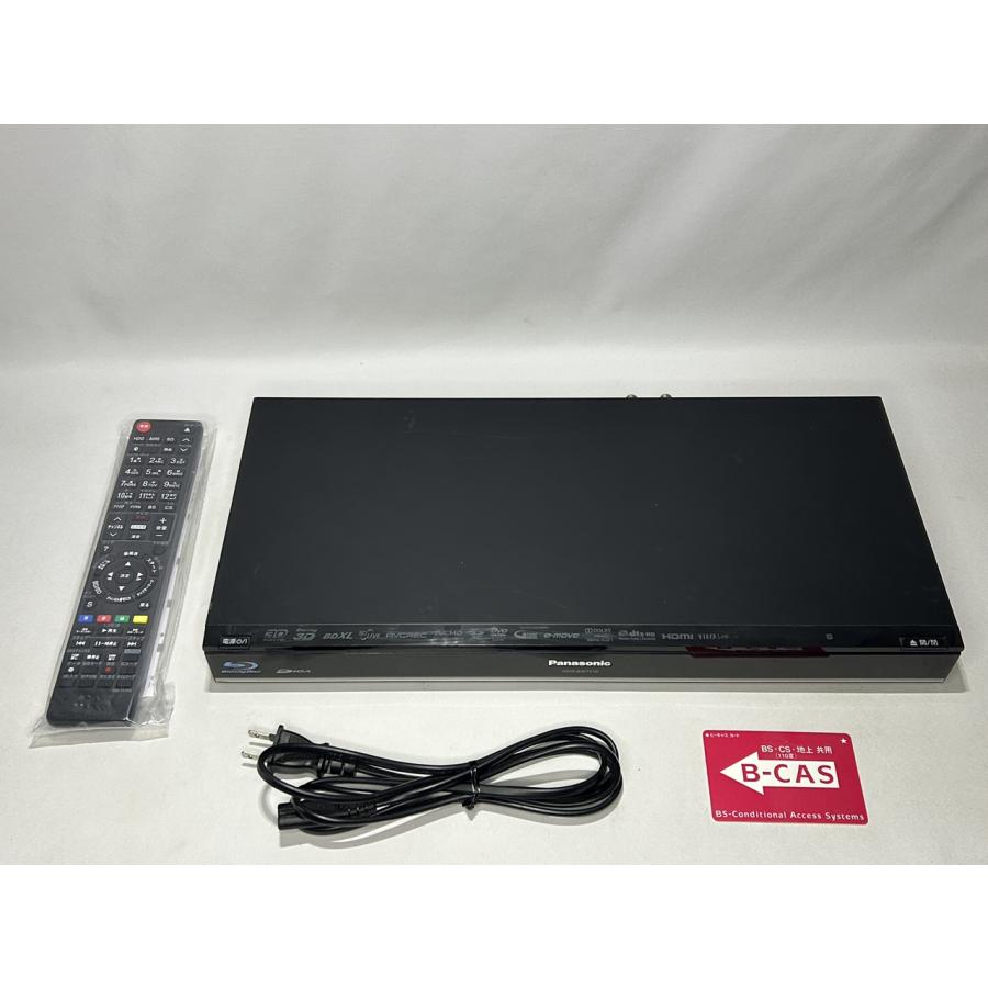 パナソニック 500GB 2チューナー ブルーレイレコーダー ブラック DIGA