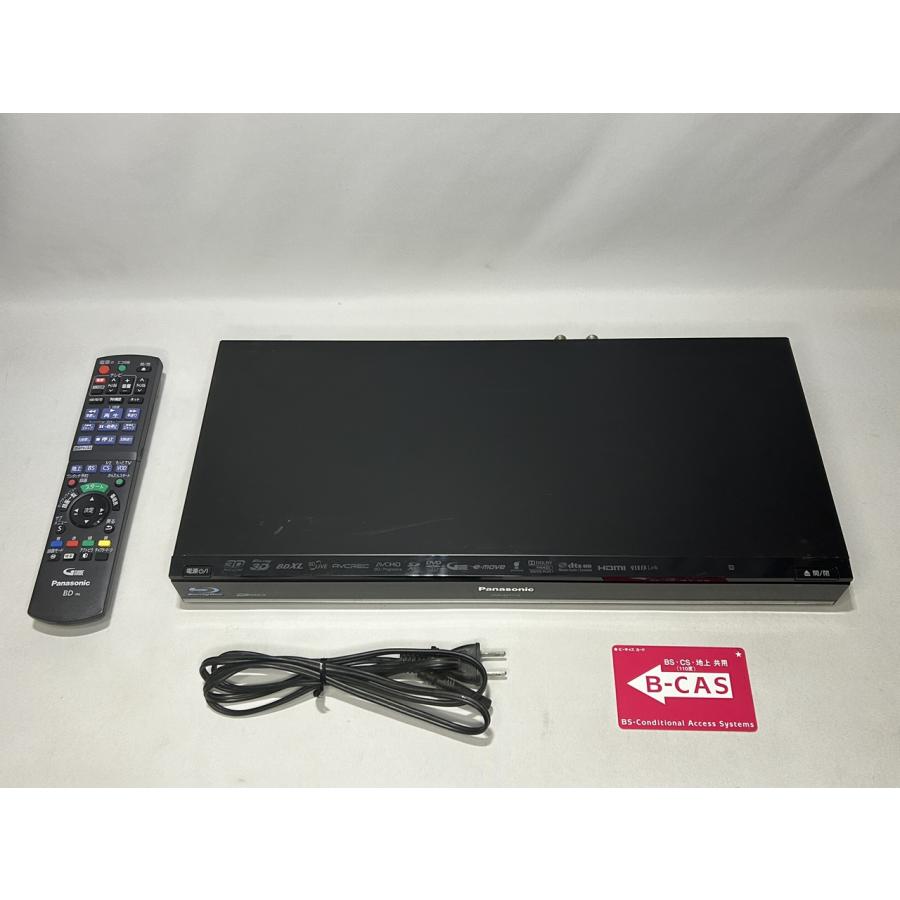 パナソニック 500GB 3チューナー ブルーレイレコーダー ブラック DIGA