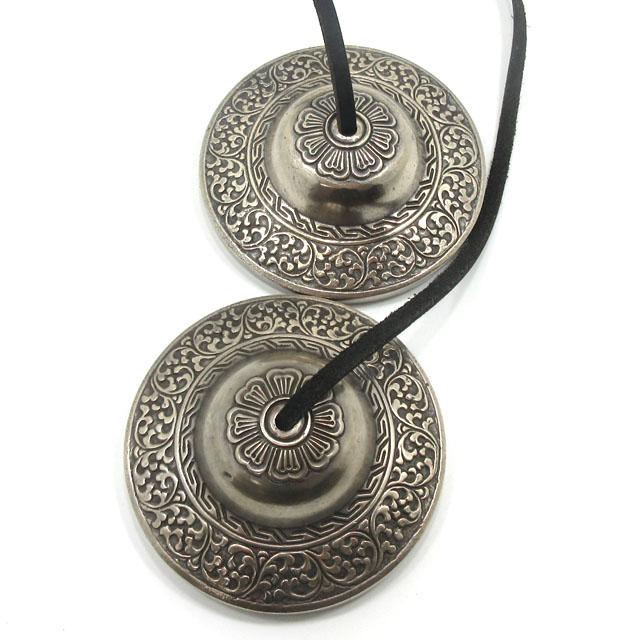 ティンシャ チベタンベル 特大サイズ約91mm チベットシンバル 7