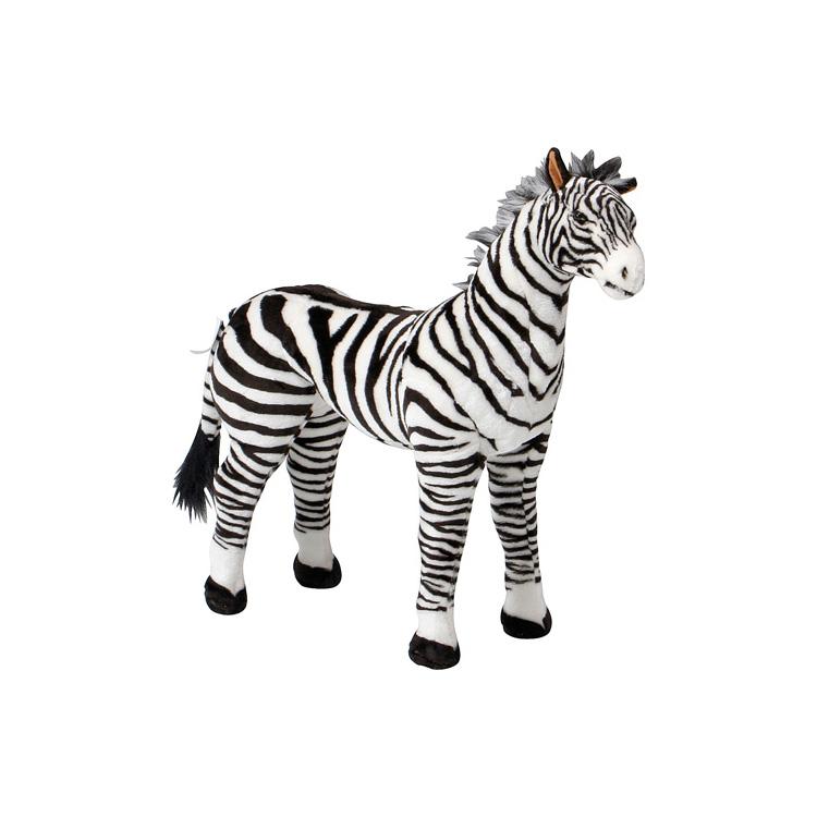 座れるぬいぐるみ シマウマ 椅子 いす チェアー アニマルスツール 馬