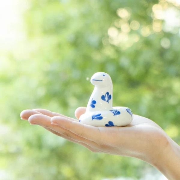 LisaLarson リサ・ラーソン 陶器 ここからつづくへび 波佐見焼 2025 巳