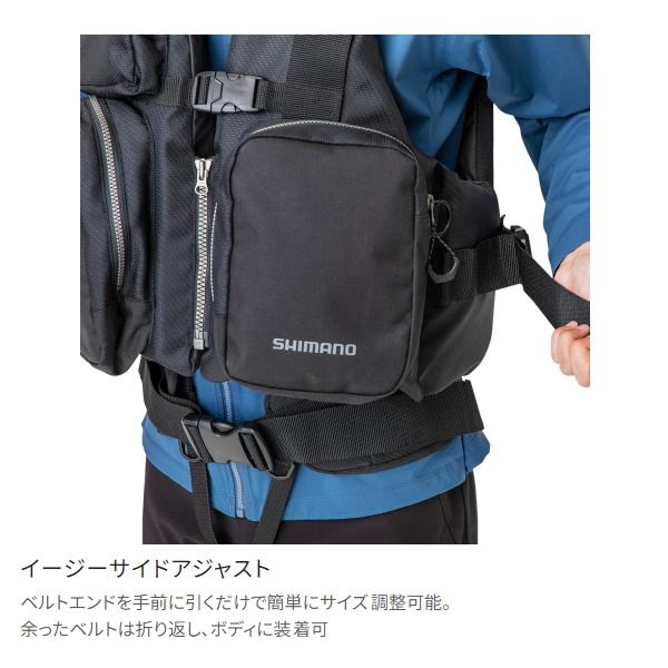 シマノ（SHIMANO） サーフベスト VF-025U フリーサイズ ネイビー [90