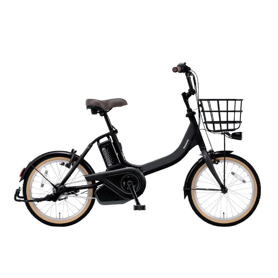 電動アシスト自転車 パナソニック ビビ・S・18 BE-FSS832B マット