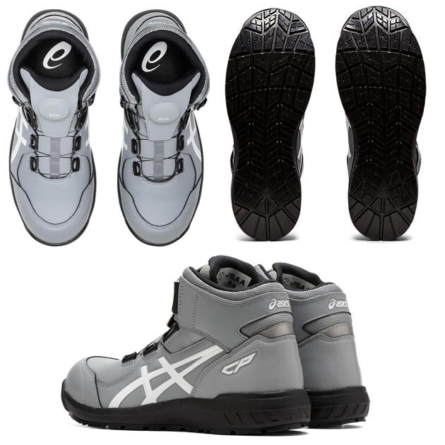 安全靴 アシックス 新作 ハイカット boa cp304 おしゃれ メンズ