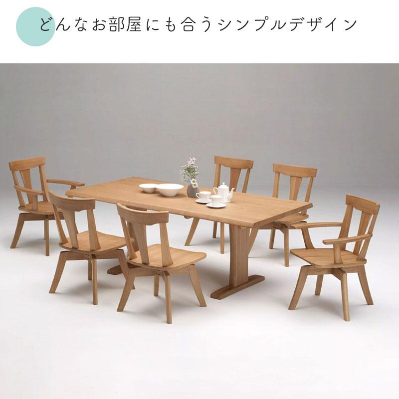 180テーブル ダイニングテーブル 幅180cm 木製 天然木 シンプル 長方形