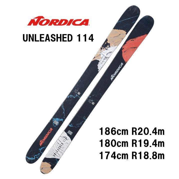 NORDICA（ノルディカ） 25 NORDICA UNLEASHED 114 ビンディング無し 山