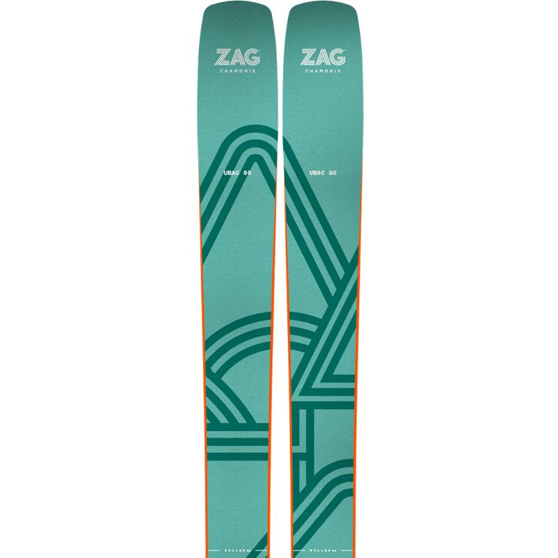 26 ZAG ザグ UBAC 95 Lady ビンディング無し 山スキー板 : カンダハー