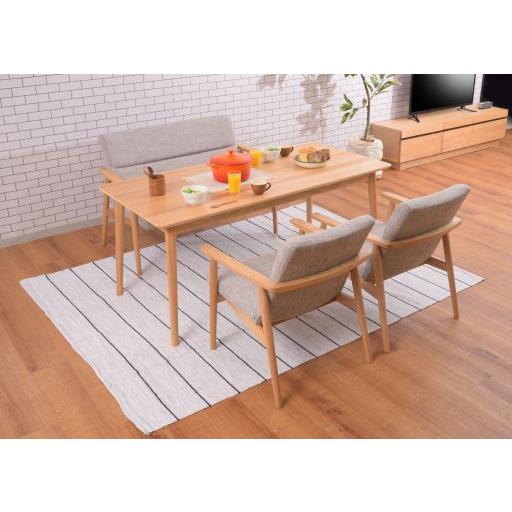 東谷(あずまや) リズ ダイニングテーブル ナチュラル RTO-883TNA