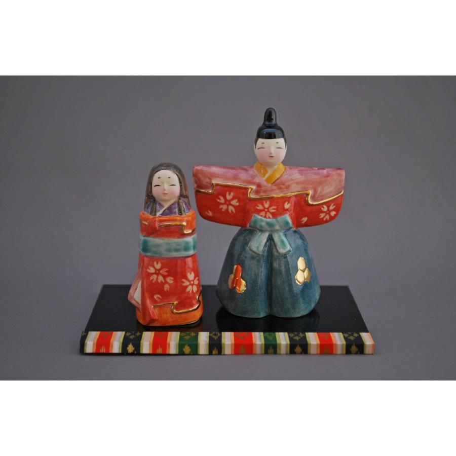 豪勝作 陶彩 京の立ひいな : 加納屋北岸 - 通販 - Yahoo!ショッピング