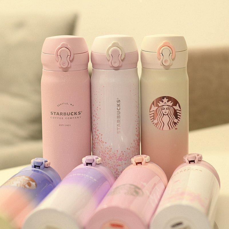 スターバックス starbucks 水筒 魔法瓶 ステンレスボトル 桜 500ml