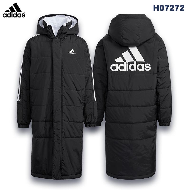adidas（アディダス） ジュニア ベンチコート ロングコート 起毛