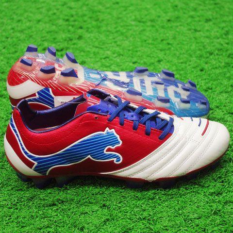 PUMA（プーマ） パワーキャット 1.12 SL ホワイト×リボンレッド 【PUMA