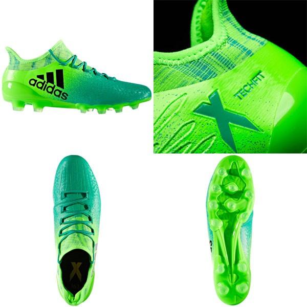 adidas（アディダス） エックス 16.1-ジャパン HG ソーラーグリーン