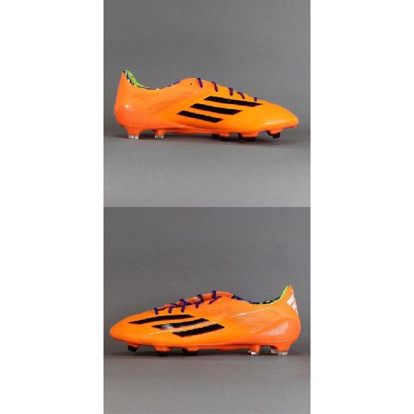 adidas（アディダス） アディゼロ F50 TRX FG ソーラーゼスト×ブラック