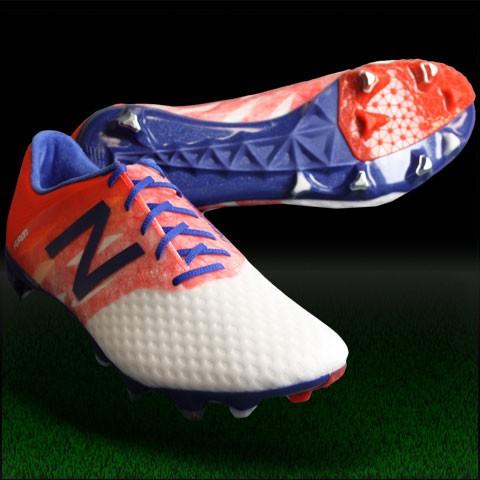 New Balance（ニューバランス） FURON SG ホワイト×オレンジ