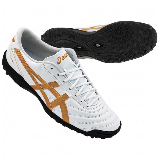 ASICS（アシックス） C3 FF TF ホワイト×ピュアゴールド 【asics