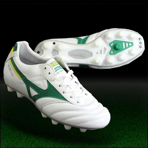MIZUNO（ミズノ） モレリア2 スーパーホワイトパール×グリーン