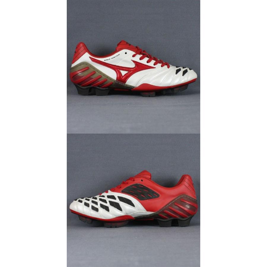 MIZUNO（ミズノ） ウエーブイグニタス MD ホワイト×レッド 【MIZUNO