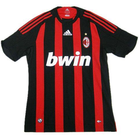 adidas（アディダス） ACミラン 08-09 ホーム半袖ユニフォーム