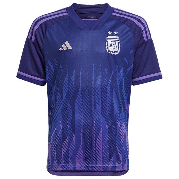 adidas（アディダス） ジュニア アルゼンチン代表 2022 アウェイ 半袖