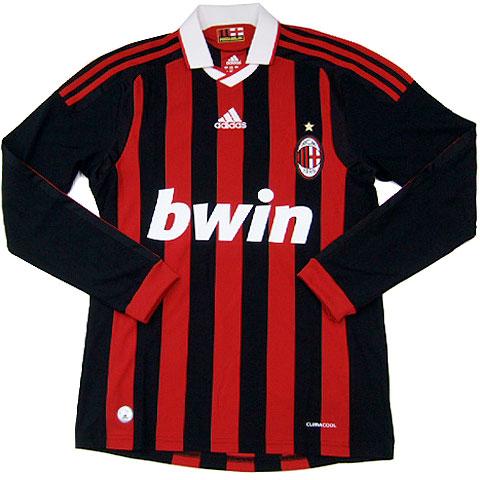 adidas（アディダス） ACミラン 09-10 ホーム 長袖ユニフォーム