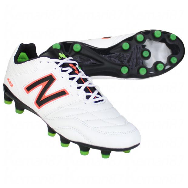 New Balance（ニューバランス） 442 PRO HG 2E ホワイト×オレンジ
