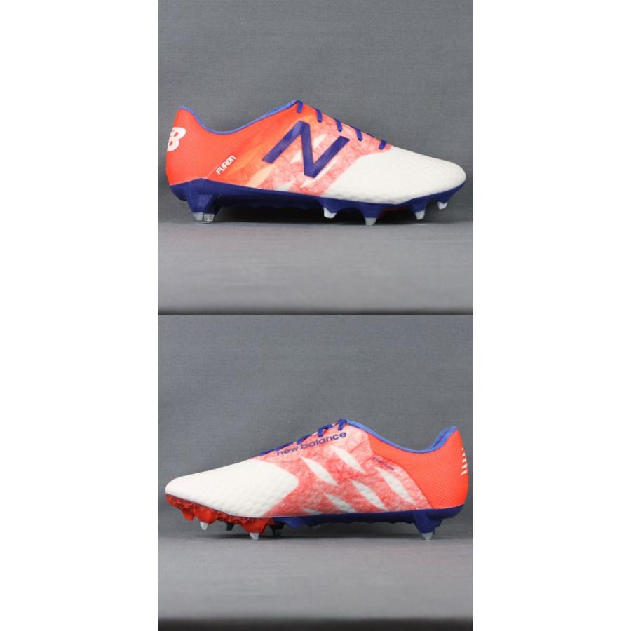 New Balance（ニューバランス） FURON SG ホワイト×オレンジ