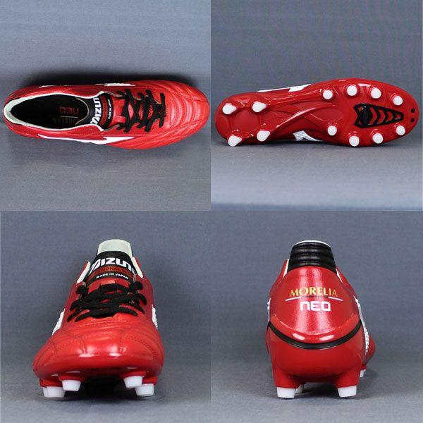 MIZUNO（ミズノ） モレリア NEO レッド×ホワイト 【MIZUNO|ミズノ