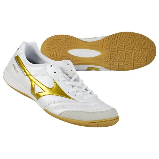 MIZUNO（ミズノ） モレリア IN ホワイト×ゴールド 【MIZUNO|ミズノ