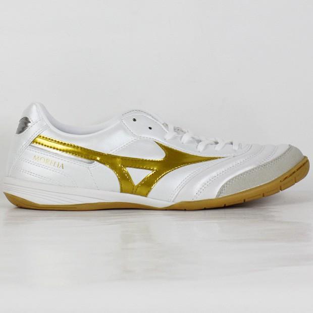 MIZUNO（ミズノ） モレリア IN ホワイト×ゴールド 【MIZUNO|ミズノ