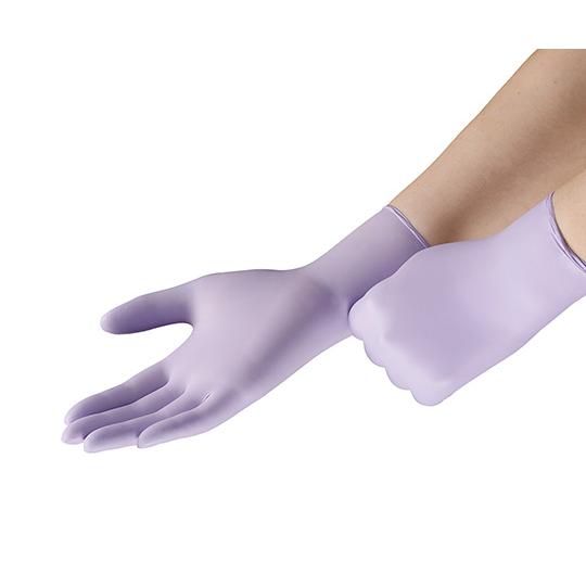 ラベンダーニトリルグローブ（ハリヤード） S 52817 7