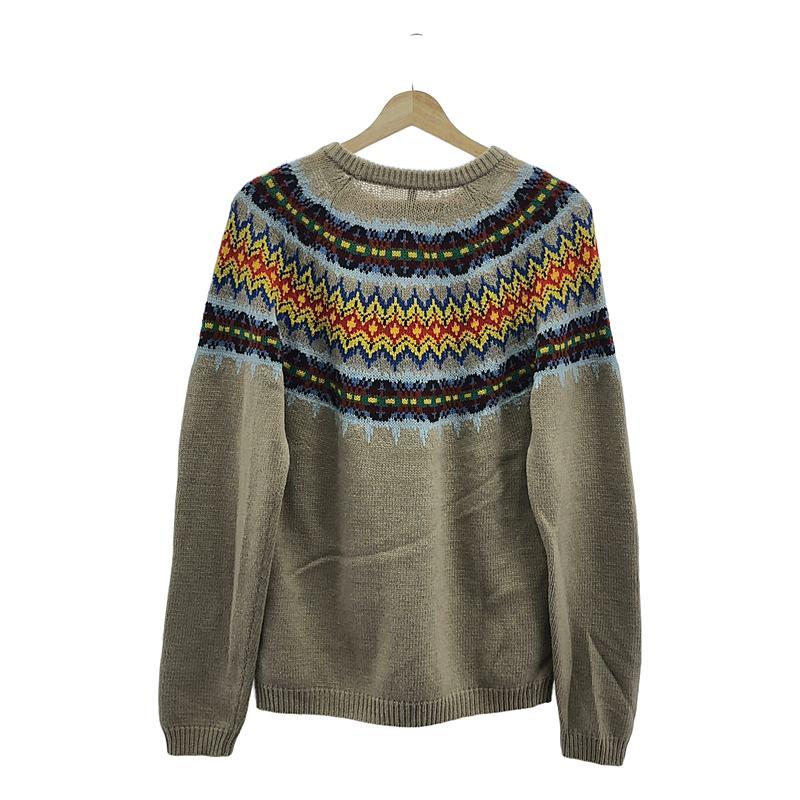 GUCCI（グッチ） | ノルディック クルーネックニット | L | マルチ