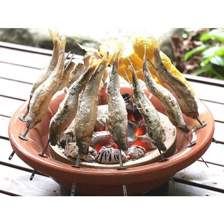 日本製 キンカ 串焼きコンロ ろばた(大) 串焼きろばた 即納OK お花見