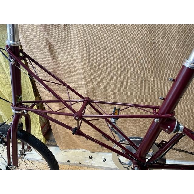 Alex Moulton TSR-9SP モールトン・サスペンションとその独特なトラス