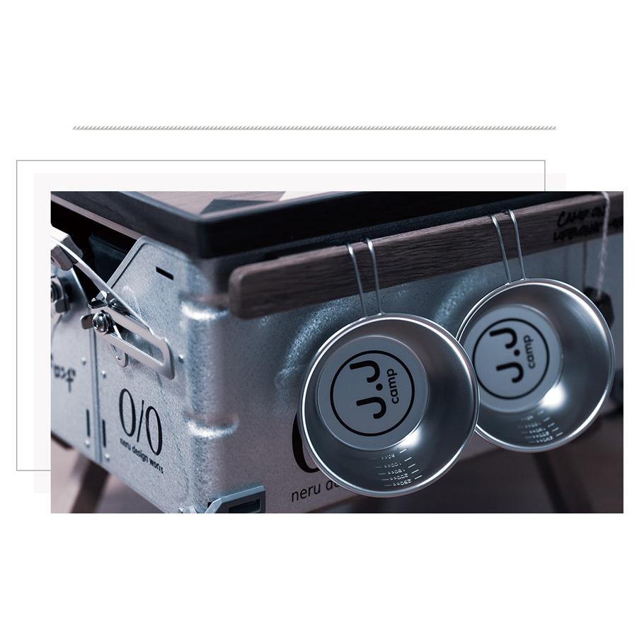 J.J CAMP シェラカップ ステンレス キャンプ 食器 メイド・イン