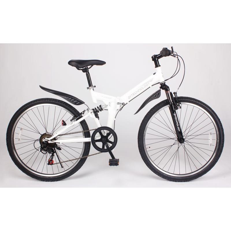 21Technology マウンテンバイク 26インチ 自転車 シマノ製6段変速