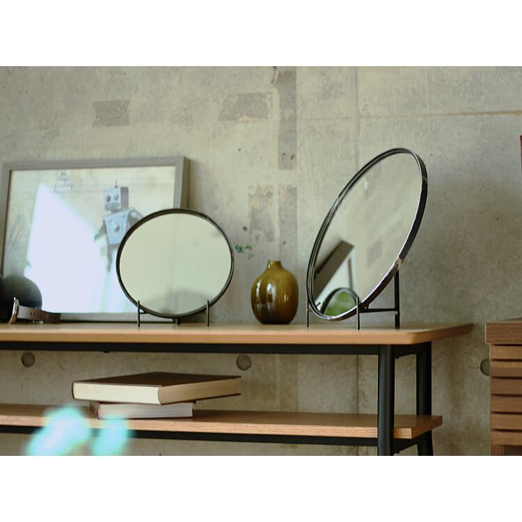 Round Mirror L ミラー 鏡 壁掛け インテリア ウォール ミッド
