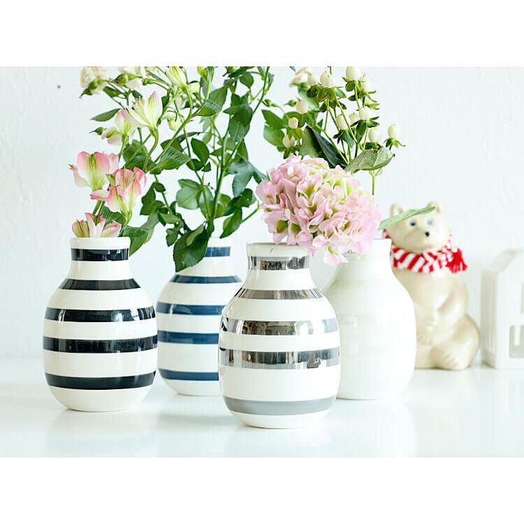 Kahler(ケーラー) オマジオ フラワーベース／高さ20cm Omaggio 花瓶