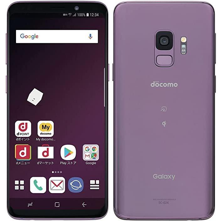 Galaxy Docomo ドコモ Samsung galaxy S9 SC-02K 3色 グレー ブラック