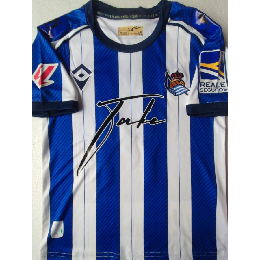 久保建英 ユニフォーム ソシエダ サイン風プリント 大人サイズ リーガ