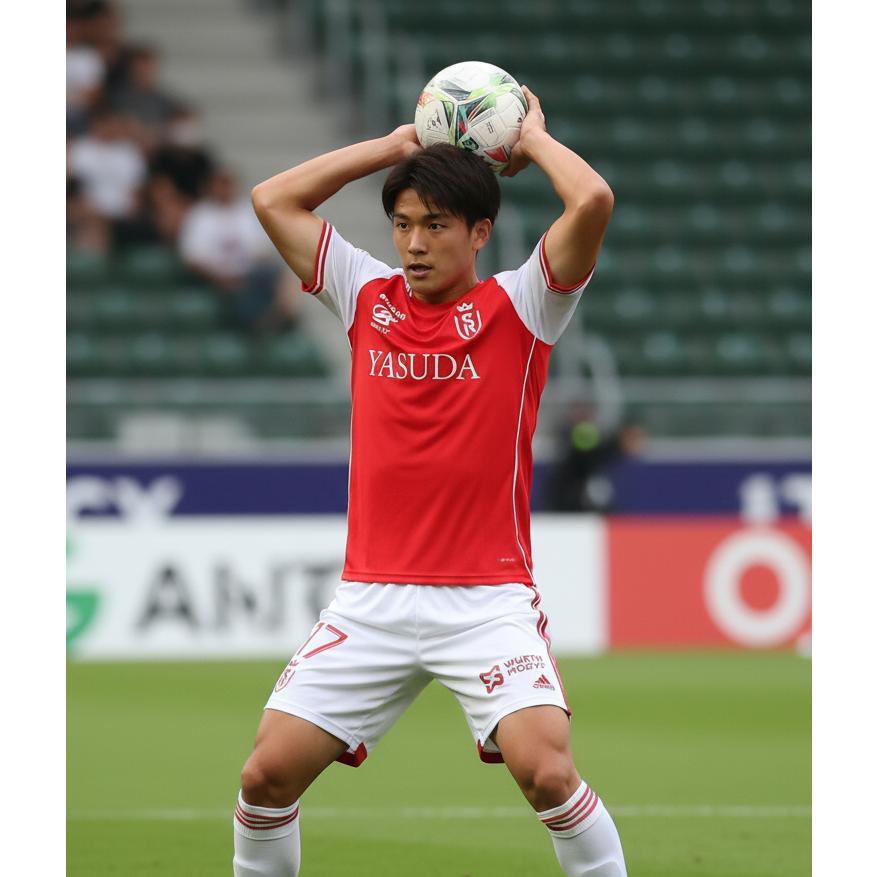 伊東純也 ユニフォーム 要写真確認 スタッドランス デザイン変更有