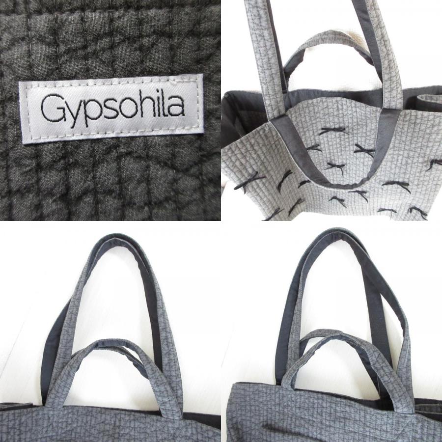 未使用 gypsohila ジプソフィア Picnic Bag M 2WAY リボンバッグ