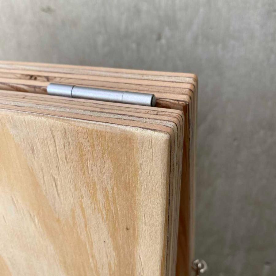 青いストリート立看板(板付)24mm合板 (高さ82cm幅44cm)