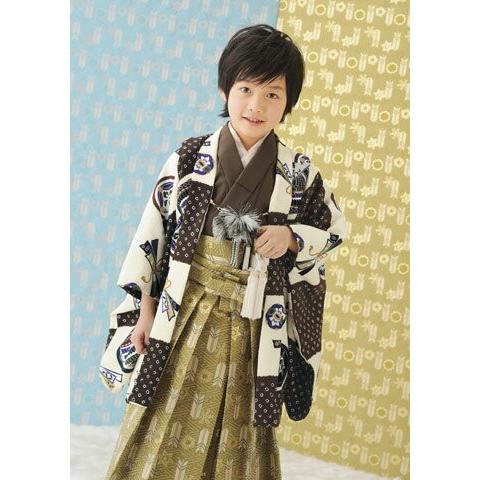 七五三 着物 3歳 レンタル 男の子 羽織袴 フルセット 着物セット