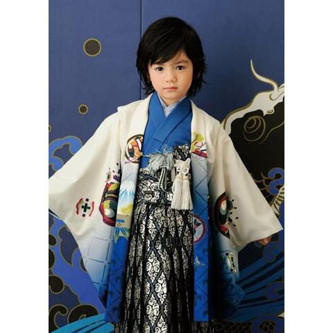 七五三 着物 3歳 レンタル 男の子 羽織袴 フルセット 着物セット