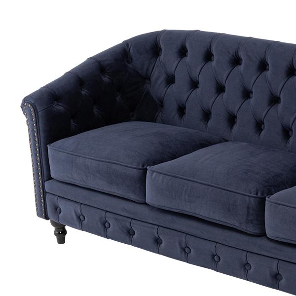 輸入家具 デザイナーズ チェスターフィールド ソファ ソファー そふぁ