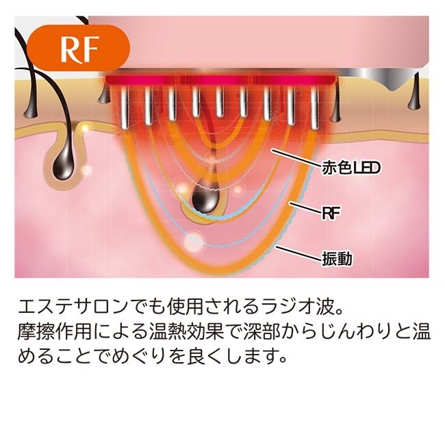 EMS＆RF リフトブラシボーテ(美顔器 EMS 筋肉 刺激 RF ラジオ波 美顔機