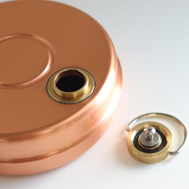 新光堂 純銅ミニ湯たんぽ 袋付 850ml S-9397(湯たんぽ 銅 小さい