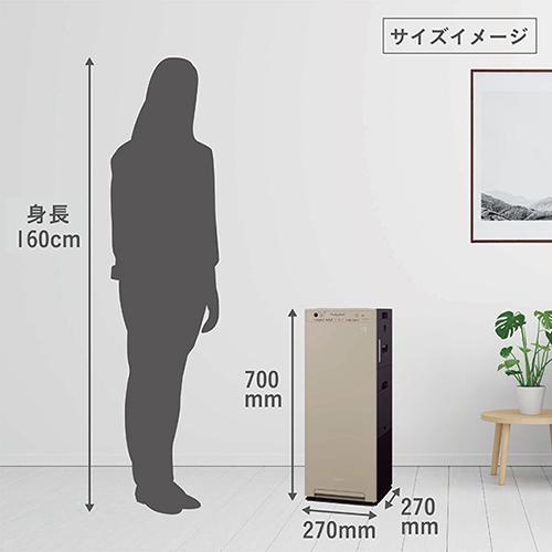 ダイキン 空気清浄機 加湿機能付 MCK554AKS-W : ケーズデンキ Yahoo