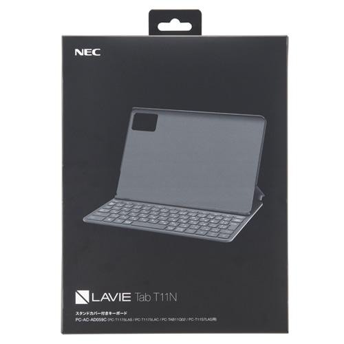 NEC LAVIE Tab T11シリーズ用 スタンドカバー付きキーボード PC-AC